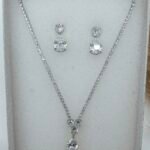 '' Magia '' νυφικό σετ κοσμημάτων ασημένιο