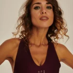 Jacqueline Αθλητικό Τοπ - AUBERGINE