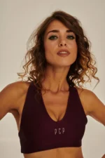 Jacqueline Αθλητικό Τοπ - AUBERGINE