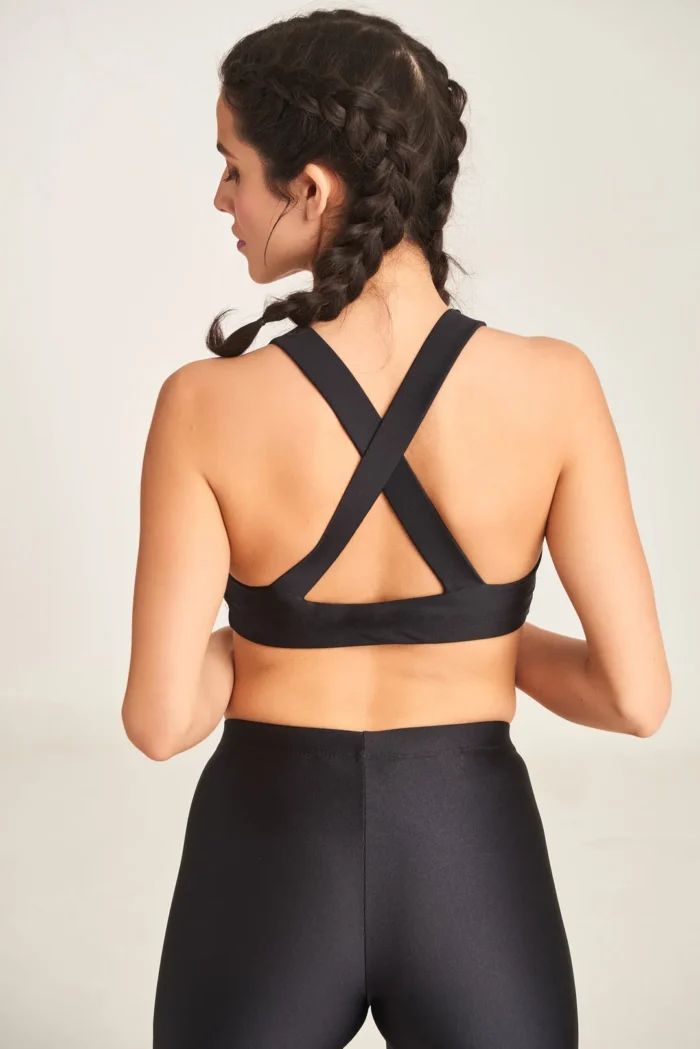 Jacqueline Αθλητικό Τοπ BLACK | PCP - Image 2