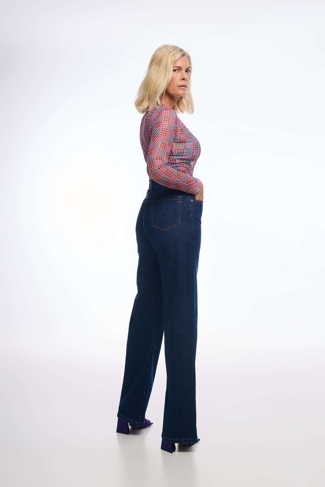 Jolene-Μπλε-Τζιν-DENIM-BLUE-2 Jolene Μπλε Τζιν DENIM | PCP CLOTHING - Image 3