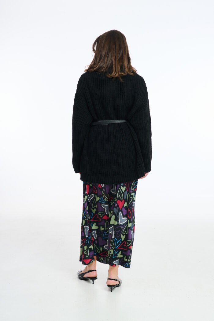 Long Skirt Hearts WINE | PCP CLOTHING - Image 3