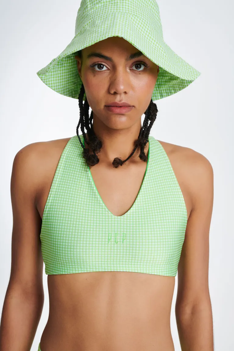 PCP-Genesis-Αθλητικό-Τοπ-PLAID-LIME PCP Genesis Αθλητικό Τοπ - PLAID LIME