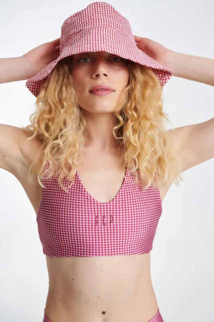 PCP Genesis Αθλητικό Τοπ - PLAID WINE