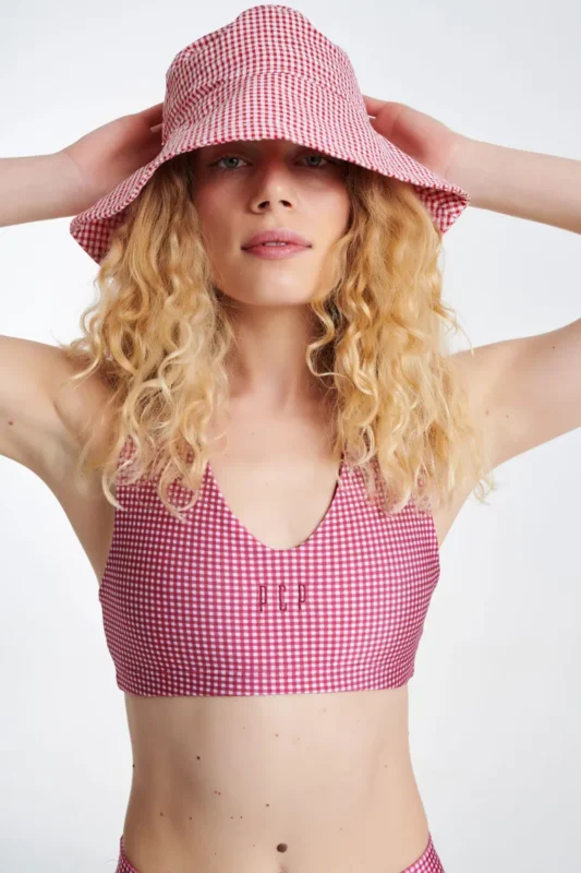 PCP Genesis Αθλητικό Τοπ - PLAID WINE