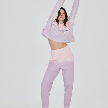 Tie dye φουτερ LILAC 1
