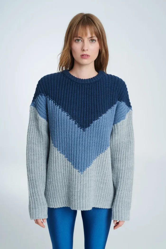 Vivian Πουλόβερ BLUE | PCP CLOTHING - Image 4