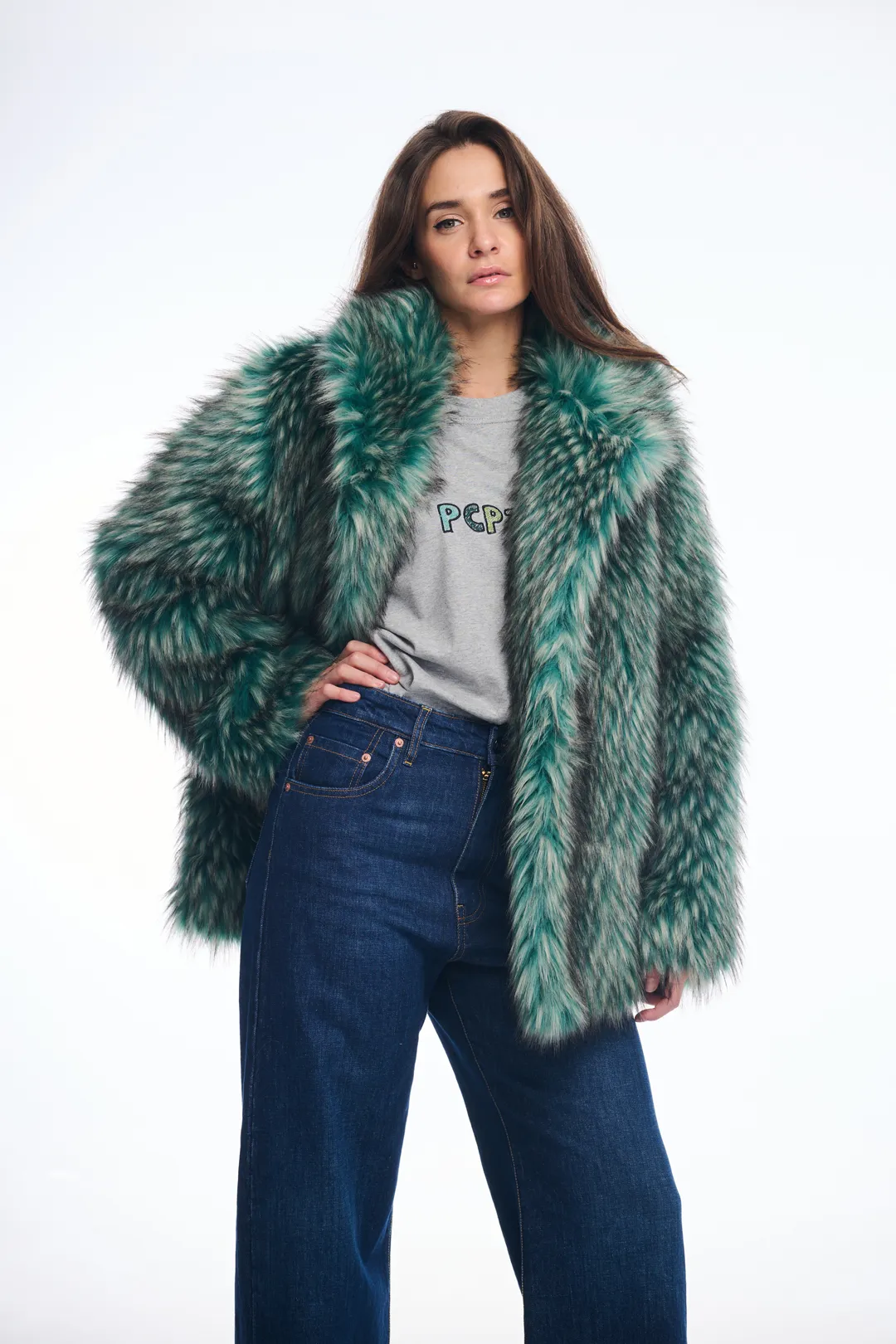Yeti-Γούνα-GREEN-3 Yeti Γούνα GREEN | PCP CLOTHING - Image 4