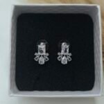 '' Aliki '' σκουλαρίκια ασημένια με κρύσταλλα