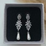 '' Ifigeneia '' Σκουλαρίκια νυφικά ασημένια