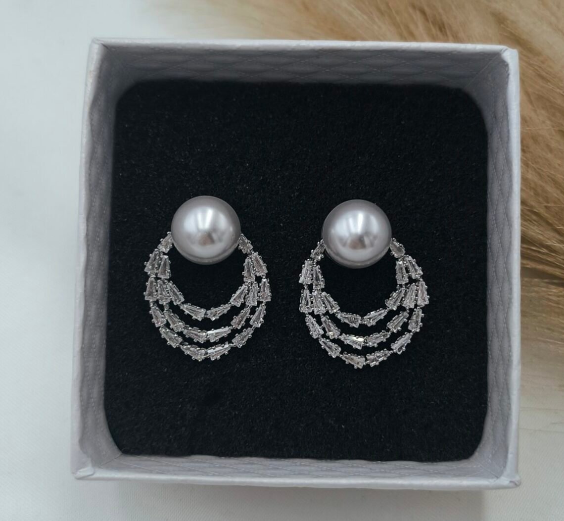 cropped-IMG_20250910_145931-scaled-1.jpg '' Dimitra '' Σκουλαρίκια νυφικά ασημένια - Image 1