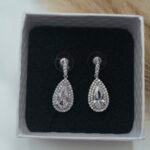 '' Christina '' Σκουλαρίκια νυφικά ασημένια