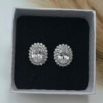 '' Danny '' Σκουλαρίκια νυφικά ασημένια