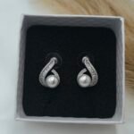 "Katy" Σκουλαρίκια επίσημα ασημένια