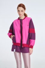 Γυναικεία Ζακέτα Μακρυμάνικη με κέντημα SASHA - MAGENTA