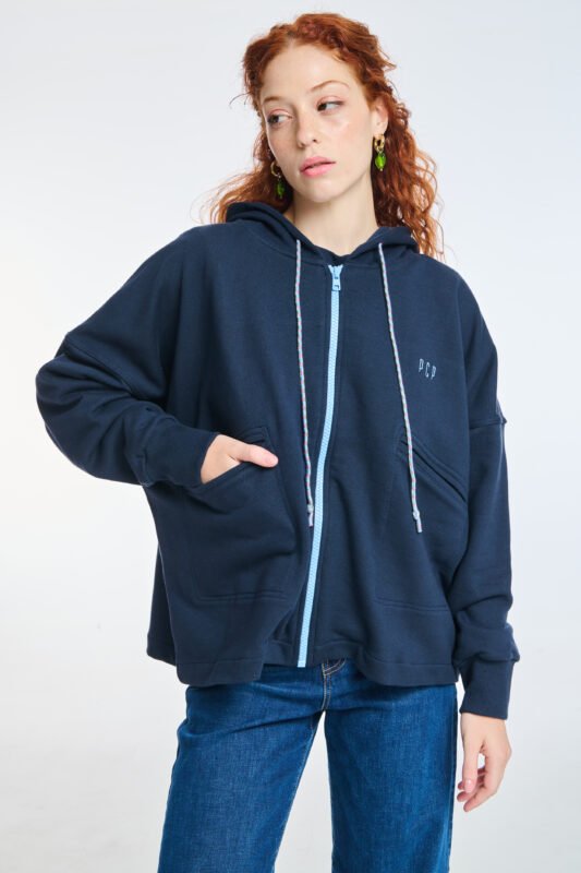 Γυναικεία Ζακέτα με κουκούλα