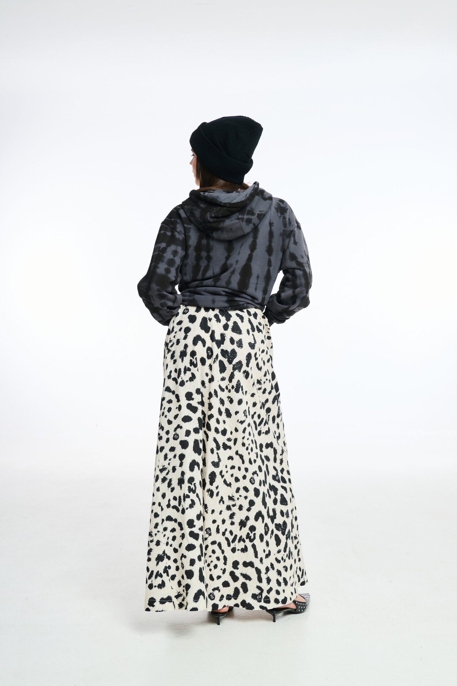 Γυναικεία-Μακριά-Φούστα-Εμπριμέ-BEIGE-2 Γυναικεία Μακριά Φούστα Εμπριμέ | PCP - Image 3