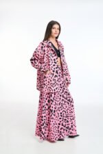 Μακριά Φούστα Εμπριμέ Pink | PCP CLOTHING - Image 3