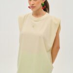 Γυναικείο Αμάνικο Μπλουζάκι - Candy - BEIGE