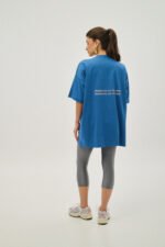 Γυναικείο Κοντομάνικο Μπλουζάκι με Κέντημα και μεταξοτυπία - Quote - VIENNA