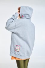 Γυναικείο Φούτερ με Κουκούλα PCP Branding - Image 3