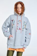 Γυναικείο Φούτερ με Κουκούλα PCP Branding - Image 4