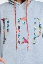 Γυναικείο Φούτερ με Κουκούλα PCP Branding - Image 5