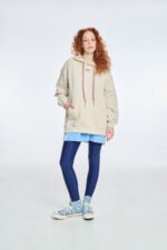 Γυναικείο Φούτερ με Κουκούλα BEIGE  | PCP CLOTHING - Image 4