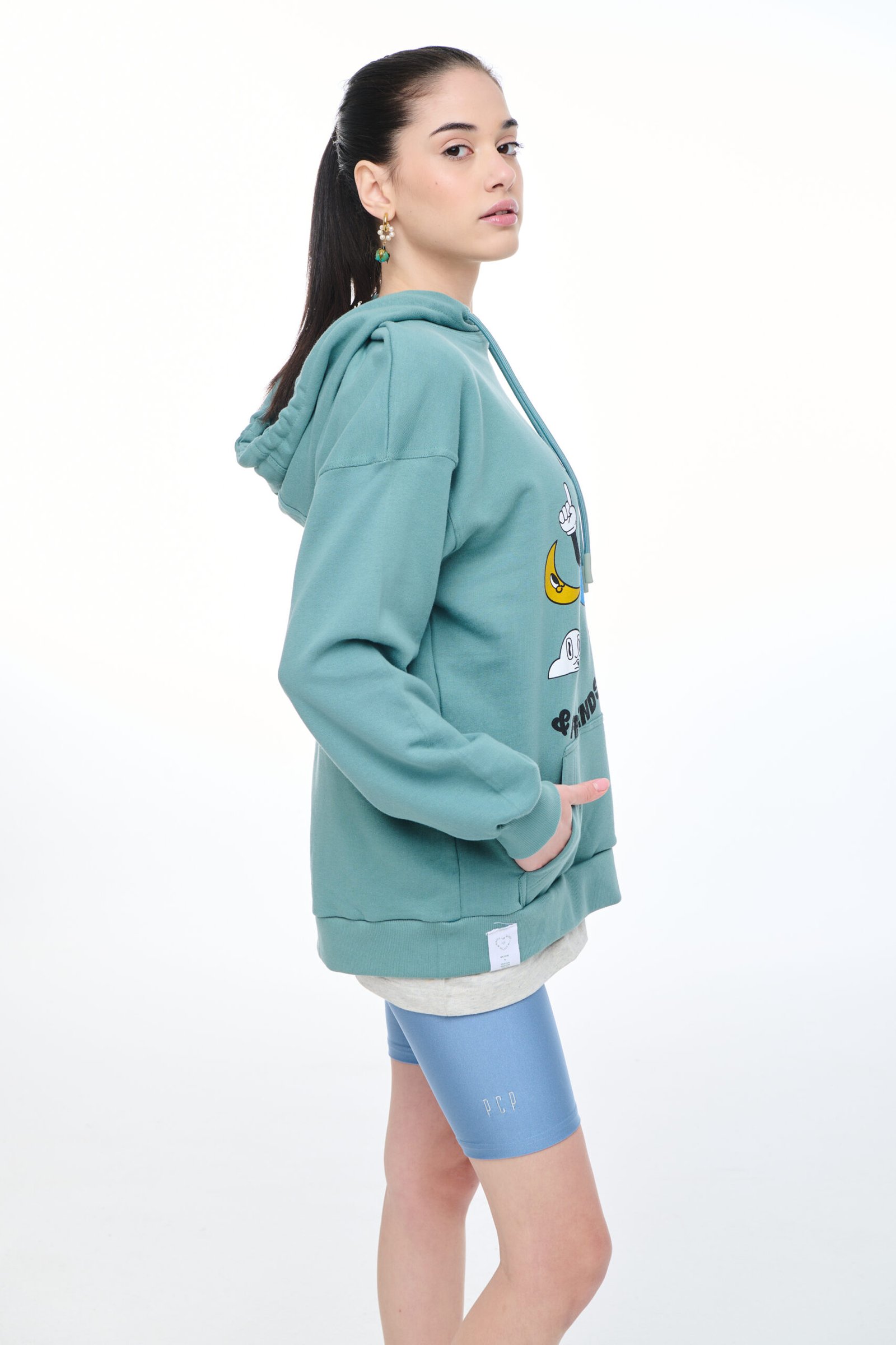 Γυναικείο-Φούτερ-με-κουκούλα-και-μεταξοτυπία-SAVE-EARTH-ARMY-1 Φούτερ με κουκούλα SAVE EARTH  | PCP CLOTHING - Image 2