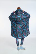 Γυναικείο αδιάβροχο με κουκούλα Petrol PCP - Image 2