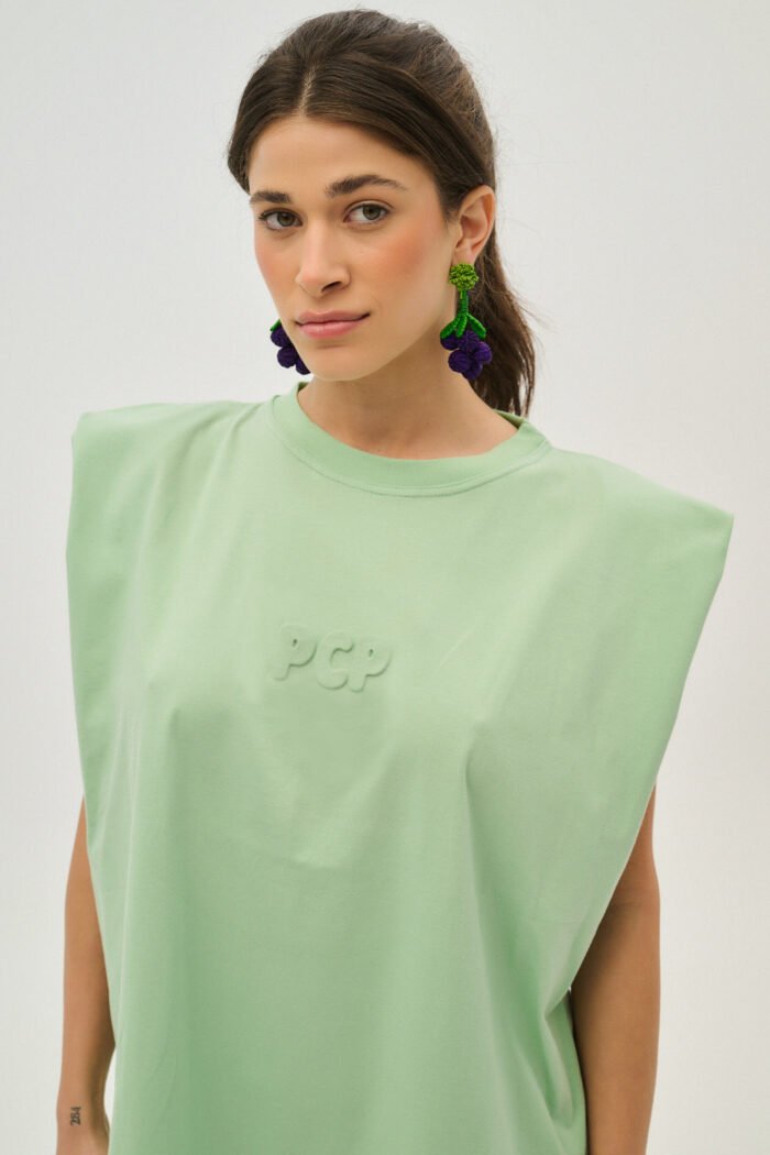 Γυναικείο αμάνικο μπλουζάκι PISTACHIO | PCP CLOTHING - Image 2