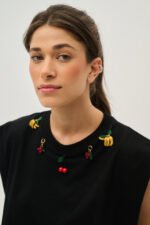 T-shirt hanging Fruits White | PCP CLOTHING - Image 2