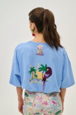 Μπλουζάκι Paradise – BABY BLUE | PCP - Image 3