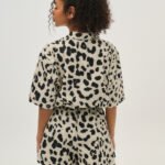 Γυναικείο σορτσάκι εμπριμέ - Xanthe - BEIGE