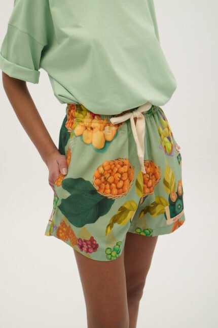 Γυναικείο σορτσάκι εμπριμέ - Xanthe - PISTACHIO