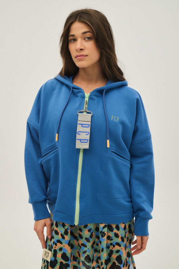 Streetwear Hoodie Μπλε Ζακέτα | PCP - Image 3