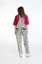 Σαλοπέτα beige animal | PCP CLOTHING - Image 4