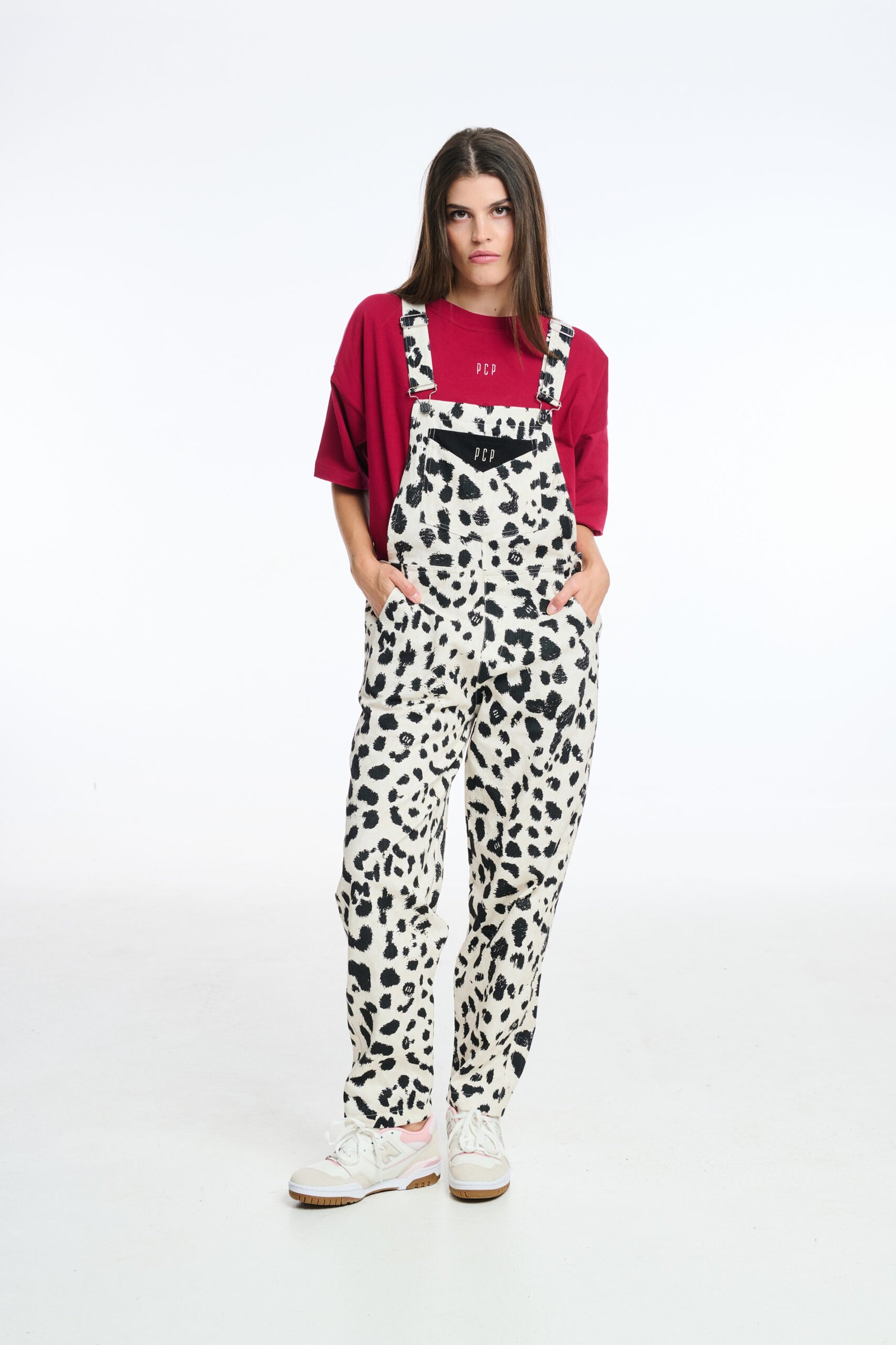 Σαλοπέτα-PCP-Beige-animal-print-BEIGE Σαλοπέτα PCP Beige animal print - BEIGE