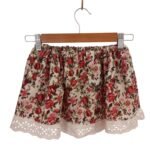 Χειροποίητη βρεφική φούστα φλοράλ ποπλίνα - Image 5