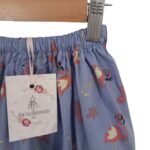 Χειροποίητη βρεφική φούστα μωβ φλαμίνγκο - Image 3