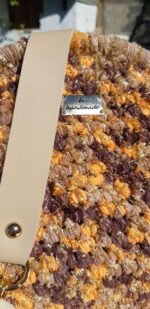 Χειροποίητη πλεκτή τσάντα Autumn Glam - Image 2