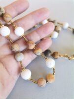 Κολιέ με Αχάτη και Λευκό Κοράλι - Image 4