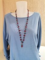 Ροζάριο με Αχάτη Ruby και Λαρβικίτη - Image 4