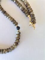 Κολιέ με Λαμπραντορίτη και Μαύρο Όνυχα - Image 3