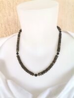 Κολιέ με Λαμπραντορίτη και Μαύρο Όνυχα - Image 5