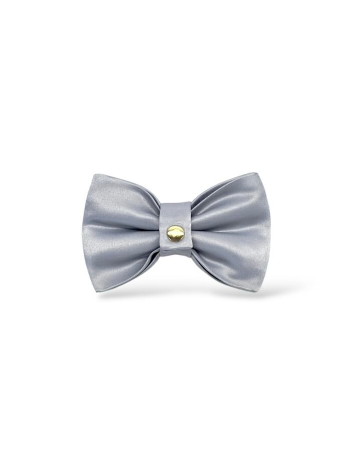 Dusty Blue Dog Bow Tie - Image 2
