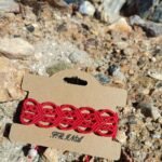 Μακραμέ βραχιόλι χεριού κόκκινο