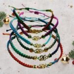Σετ 6 Βραχιολιών – Γούρια 26 Μακραμέ με Ντεγκραντέ κορδόνι - Image 4