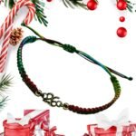 Βραχιόλι - γούρι 26 κόκκινο – πράσινο “Passion & Harmony” - Image 4