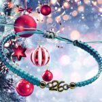 Βραχιόλι - γούρι 26 γαλάζιο – απαλό μωβ “Calm & Dream” - Image 4